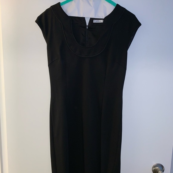 Trina Turk black cocktail dress size 8 - Picture 5 of 6